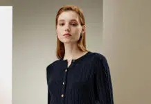 LILYSILK Baby Cashmere Cable-Knit Cardigan