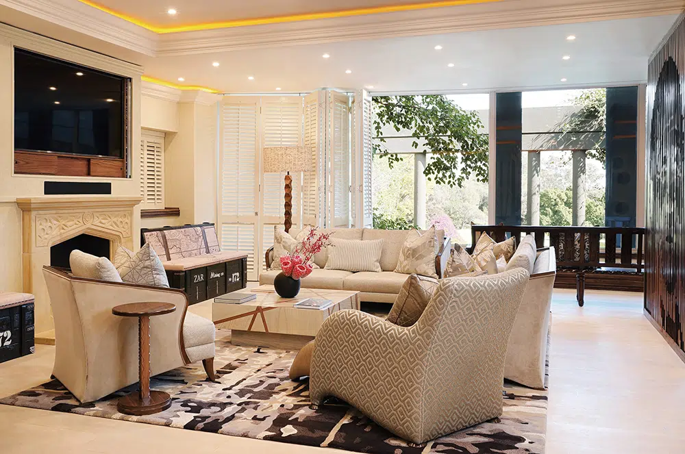The Nelson Mandela Platinum Suite at The Saxon Hotel