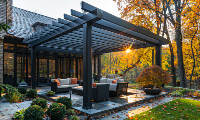 Timber vs Aluminium Pergolas: Which is Right for Your Home? aluminum pergola