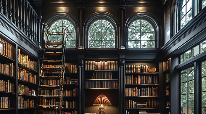 Why High-End Home Libraries Are Making a Stylish Comeback beautifully decorated luxury home library