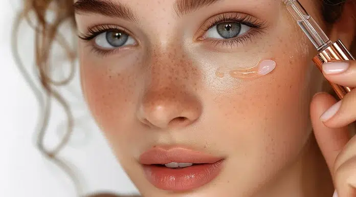 What Is Hypochlorous Acid and Why People Love It beautiful-freckled-girl-with-healthy-skin for using hypochlorous acid for her skincare