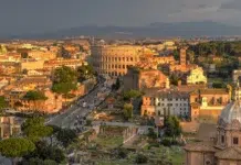 Experience Italy in Style: Cycle the Countryside, Stay in Splendour colosseum-as-seen-from-the-altar-of-the-fatherland-in-rome_16107189_medium