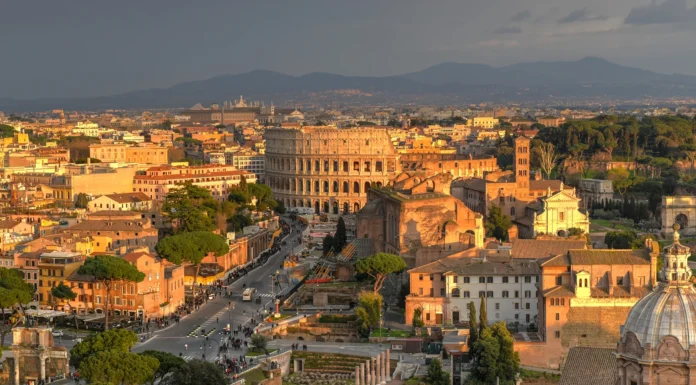 Experience Italy in Style: Cycle the Countryside, Stay in Splendour colosseum-as-seen-from-the-altar-of-the-fatherland-in-rome_16107189_medium