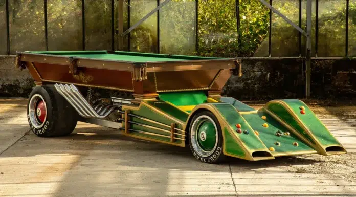 The Pool Hustler: A One-Off Hot Rod Heads to Auction Pool Table Hot Rod
