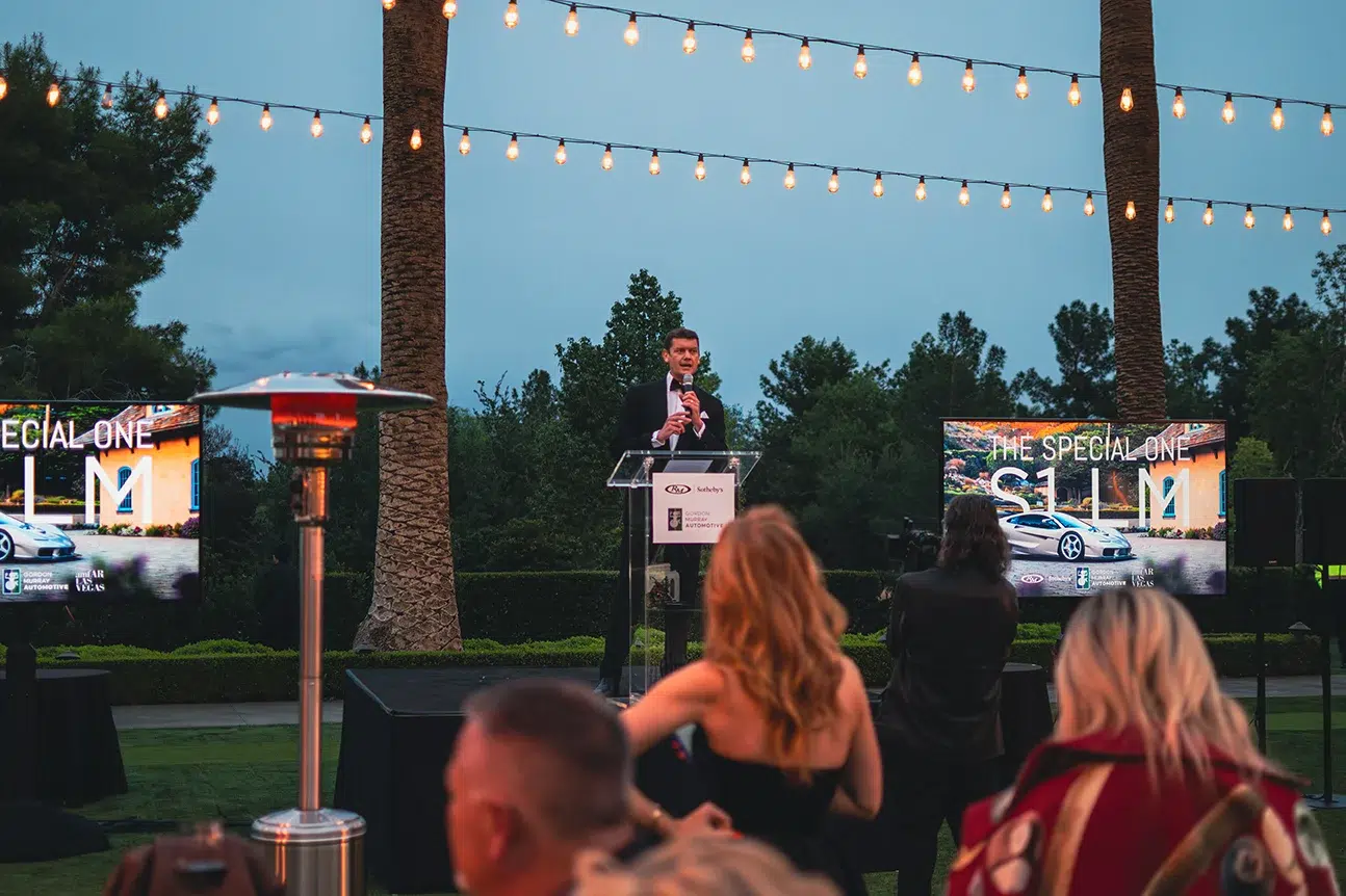 Sotheby's auction for the Gordon Murray's S1 LM Sotheby's auction for the Gordon Murray's S1 LM