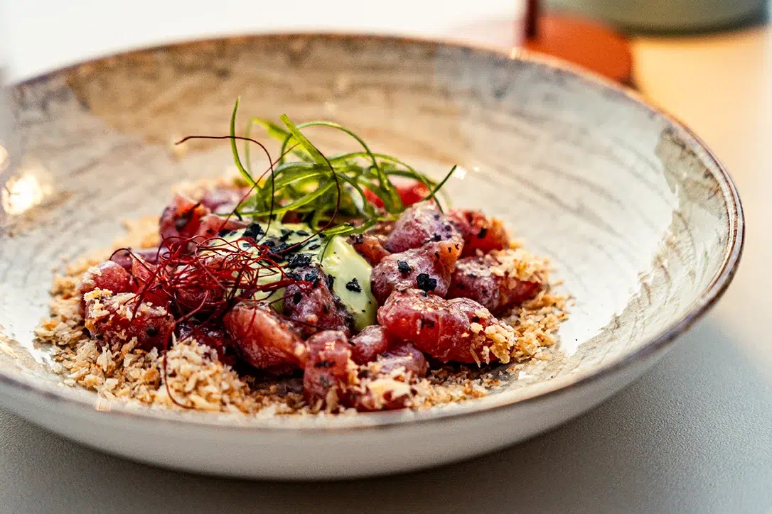 tasty dish at Bonito Ibiza Hotel restaurant tasty dish at Bonito Ibiza Hotel restaurant