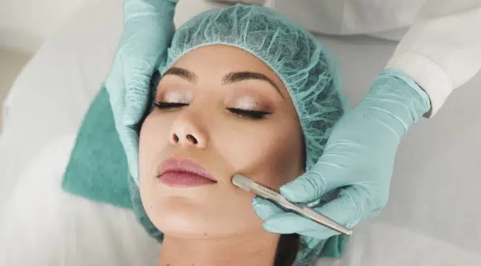 Quality Counts: Why Choosing the Right Surgeon Matters in Cosmetic Surgery woman getting the right surgeon to perform a cosmetic treatment on her face. Photo courtesy of Publication media