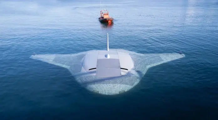 Inside the Manta Ray Project Manta Ray Project. Photo courtesy of Northrop Grumman/SWNS