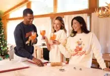 Aperol Unveils a Playful Holiday Collection With Nina Dobrev A SEASON TO SPRITZ