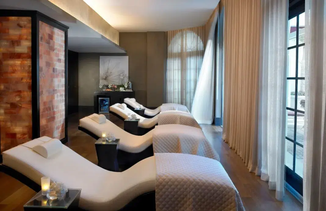 Acqualina Spa indoor. photo courtesy of Acqualina Acqualina Spa indoor. photo courtesy of Acqualina