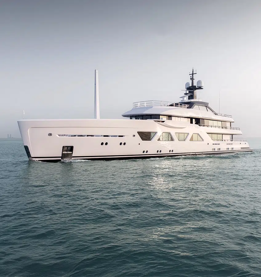 Amels Yachting 60. Courtesy of Damen Yachting Amels Yachting 60. Courtesy of Damen Yachting