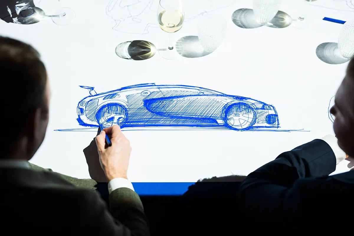 BUGATTI-Christmas dinner bugatti sketch BUGATTI-Christmas dinner bugatti sketch