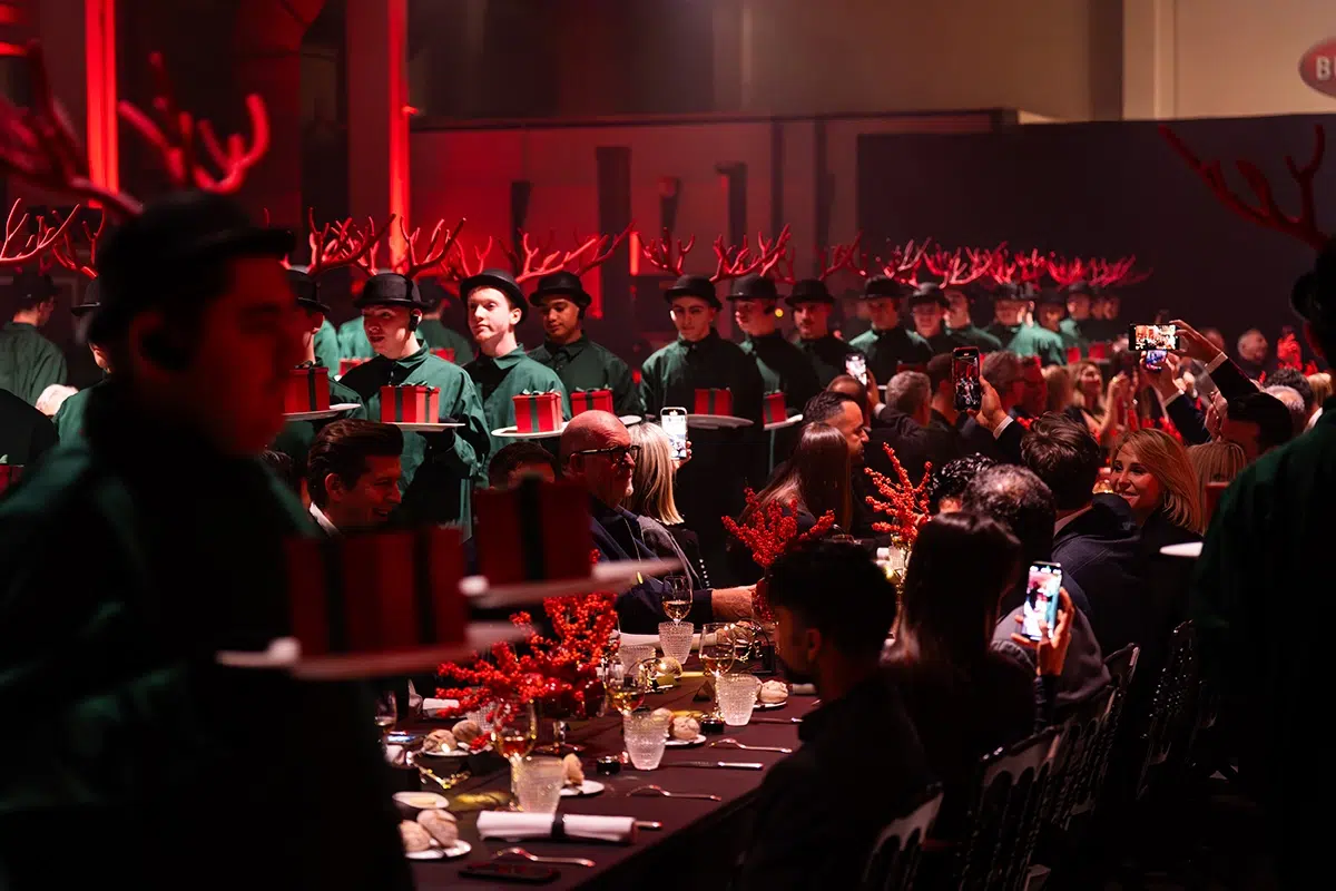 BUGATTI Christmas dinner celebration BUGATTI Christmas dinner celebration