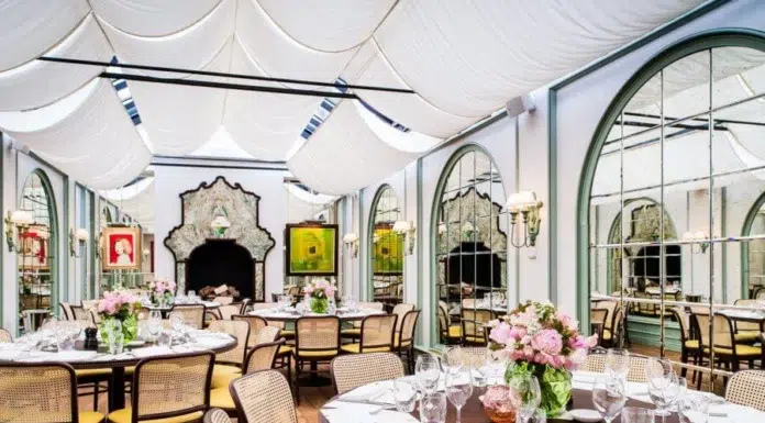 Inside Daphne’s London, a Timeless Chelsea Dining Institution Daphne's London Restaurant dining area