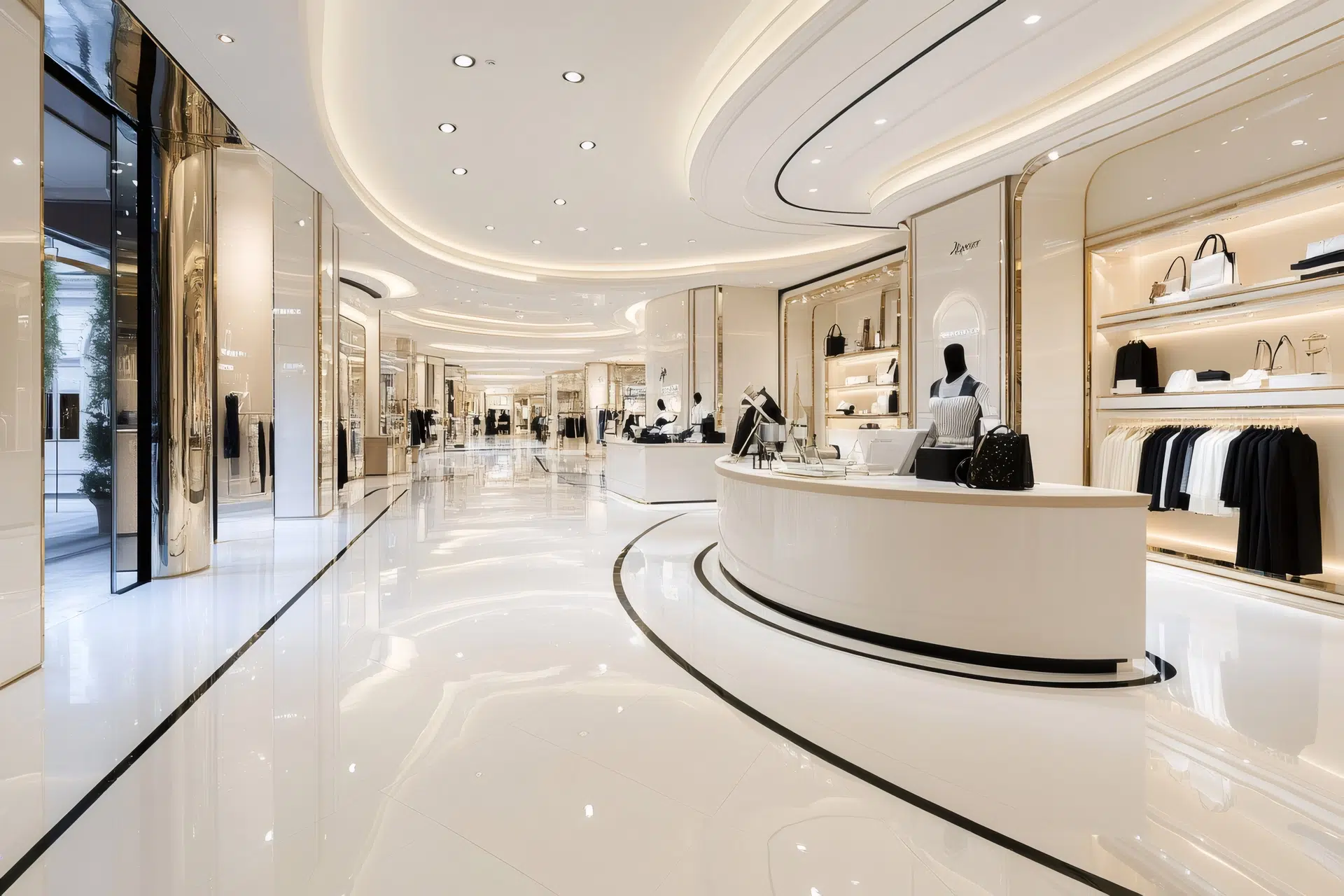 Interior of a luxury store in the Miami Design District. Photo vecteezy Interior of a luxury store in the Miami Design District. Photo vecteezy