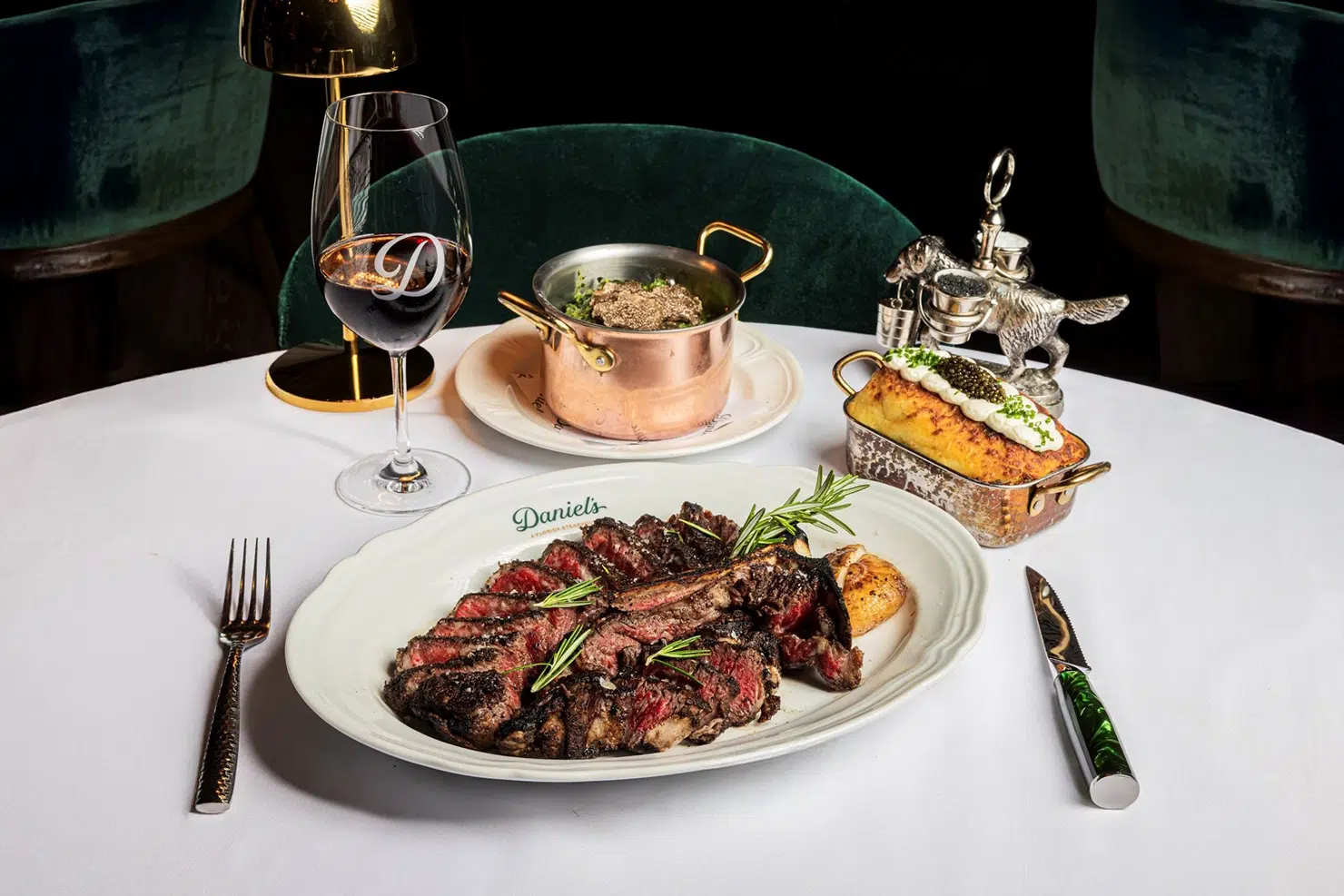 Photo courtesy of Daniel's Steakhouse in Coral Gables Photo courtesy of Daniel's Steakhouse in Coral Gables