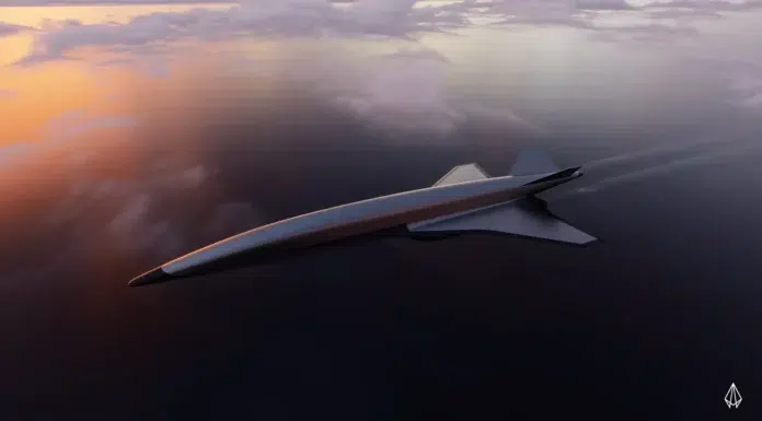 The Electric Heartbeat of Supersonic Flight Supersonic Exterior