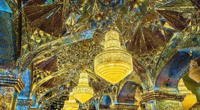 Inside Shah Cheragh: Where Light Becomes Architecture The dazzling shrine of Shah Cheragh. Photo source tehrantimes