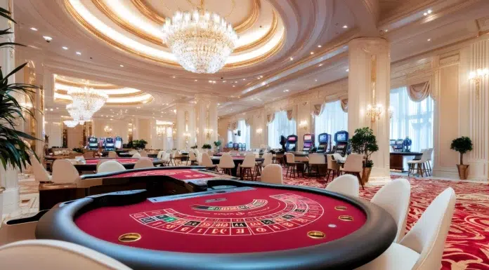 The History of the Relationship Between Casino and Luxury A Roulette table stands in luxurious casino hall. Photo vecteezy-medium