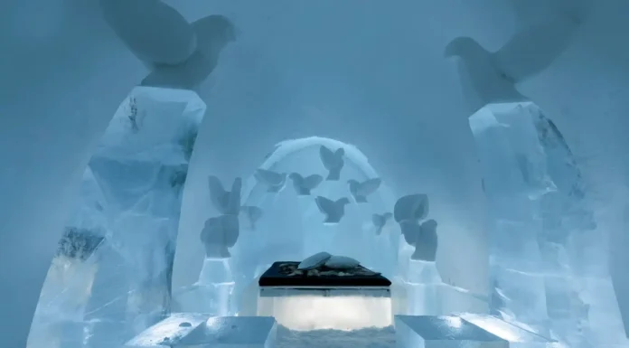 Chasing the Aurora: The World’s Most Magical Arctic Hotels Icehotel — Jukkasjärvi, Sweden