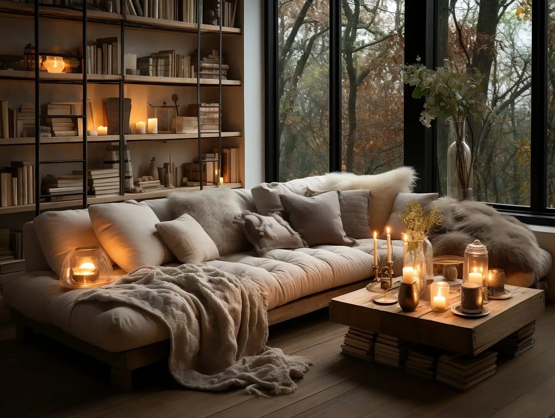 a-cozy-modern-living-room-is-adorned-with-wooden-accents. Photo vecteezy-medium a-cozy-modern-living-room-is-adorned-with-wooden-accents. Photo vecteezy-medium