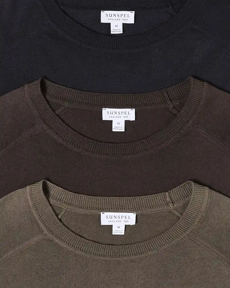 AW26 Sunspel cashmere collection AW26 Sunspel cashmere collection