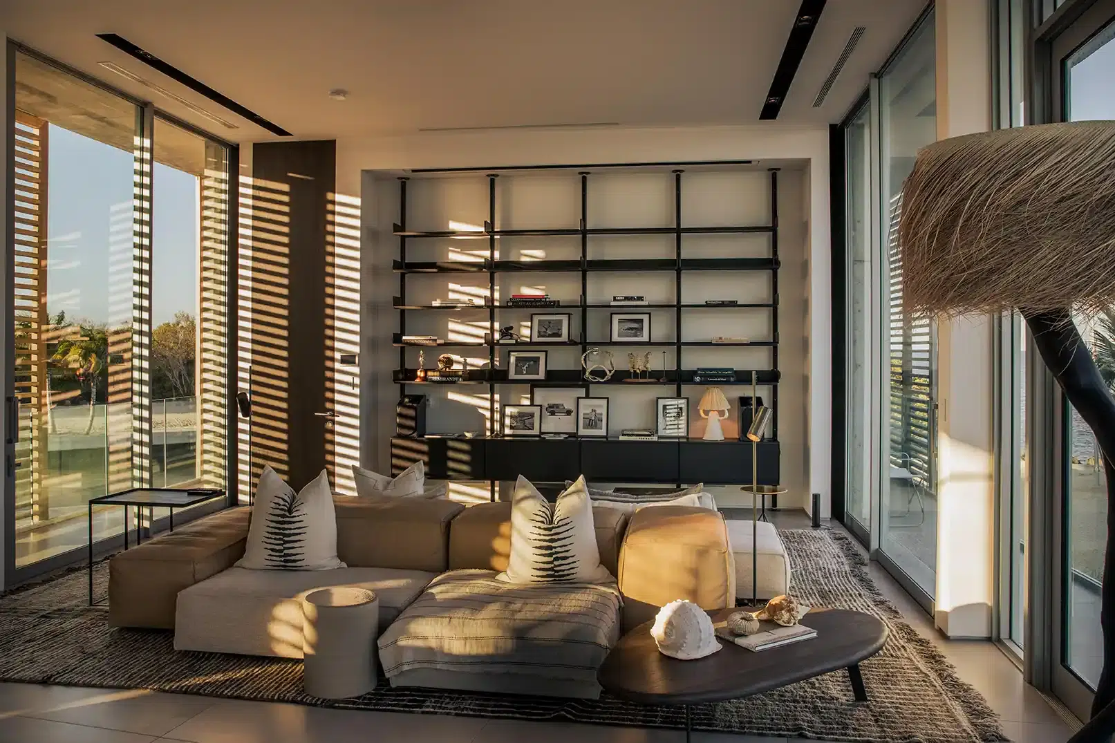 Floor to ceiling windows allow natural light to pour into the house. Photo credit Ryan Lester, Architecture Sarasota Floor to ceiling windows allow natural light to pour into the house. Photo credit Ryan Lester, Architecture Sarasota