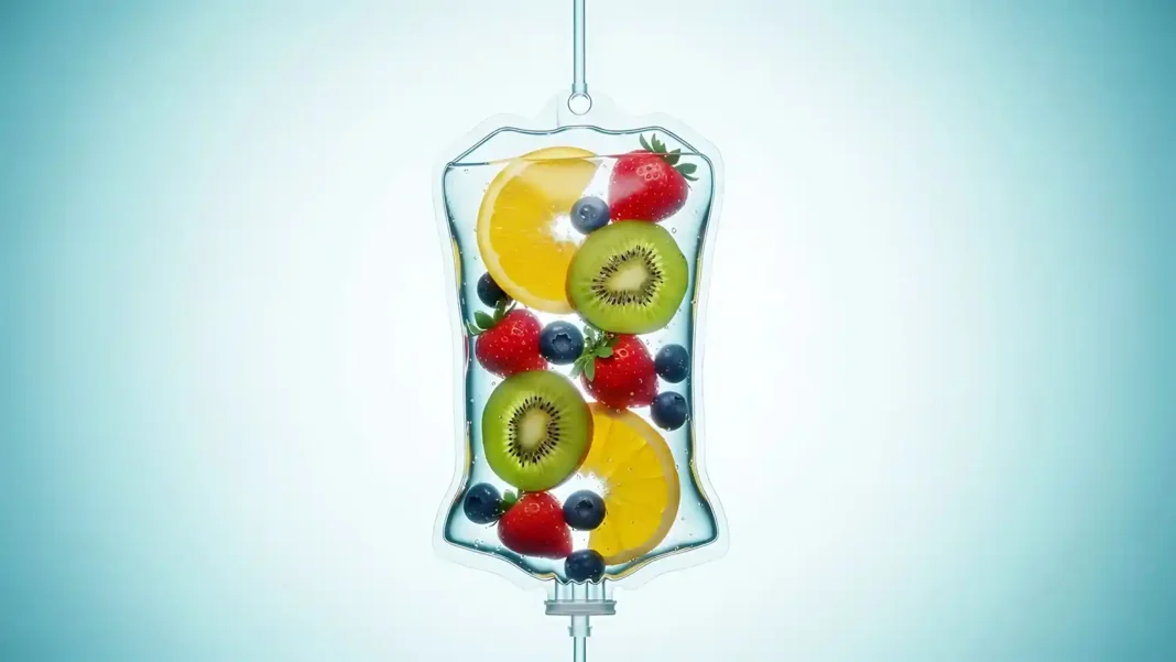 Natural Vitamin Therapy via IV supporting a healthy lifestyle. Photo vecteezy-medium Natural Vitamin Therapy via IV supporting a healthy lifestyle. Photo vecteezy-medium