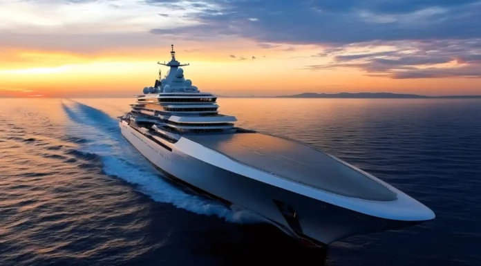 Silent Superyachts: The New Language of Luxury at Sea Silent Superyachts, the new language of Luxury at sea. Editorial image courtesy of Vecteezy.