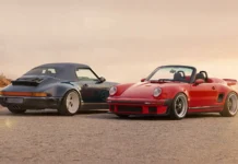 Singer Reimagined the Porsche 911 Carrera Cabriolet Two Porsche 911 Carrera Cabriolet