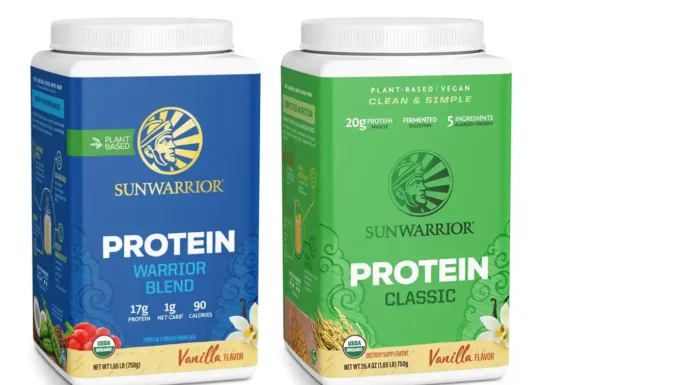Protein for Athletes: Clean Nutrition Without Compromise USA Sunwarrior Protein for Athletes. Photo courtesy of Sunwarrior