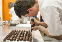 In Pursuit of Perfect Chocolate with William Curley William Curley making chocolates
