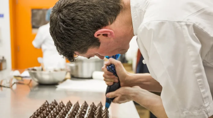 In Pursuit of Perfect Chocolate with William Curley William Curley making chocolates
