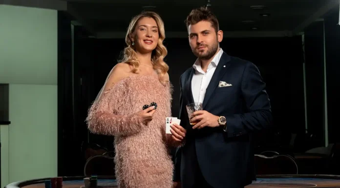 How Poker Pros Have Turned the Felt Into an Unexpected Runway for Bold Personal Style A successful woman and a man wearing bold personal styles. Photo vecteezy-medium