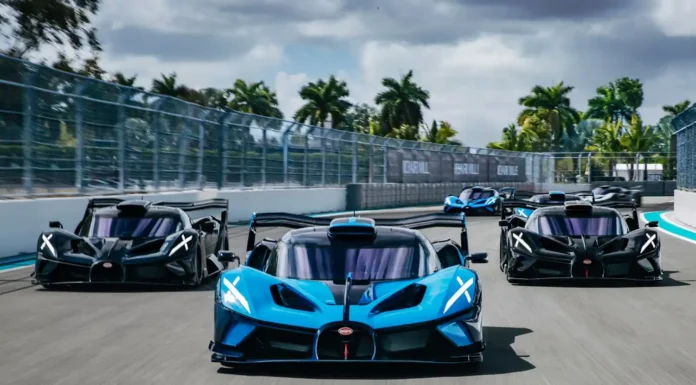 Bugatti Bolide Roars to Life on the Miami F1 Circuit BUGATTI Feeling the Track Miami