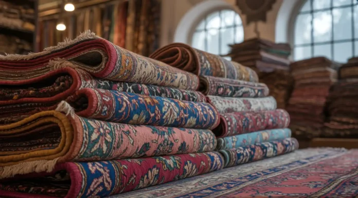 What Sets an Expert Rug Care Team Apart Beautiful rolled up rugs of high quality. Photo vecteezy-medium