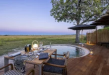 Marvelous Monachira Camp in Botswana’s Moremi Game Reserve Marvelous Monachira Camp back