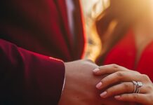 SARAH WILLIAMS — The Meaning Behind Couples Rings and Why Couples Wear Them medium-vecteezy_ai-generated-man-present-ring-to-woman-offer-engagement_370