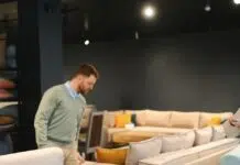 The Psychology Behind Choosing the Right Furniture Store for Comfort and Style Happy couple choosing furniture in store.