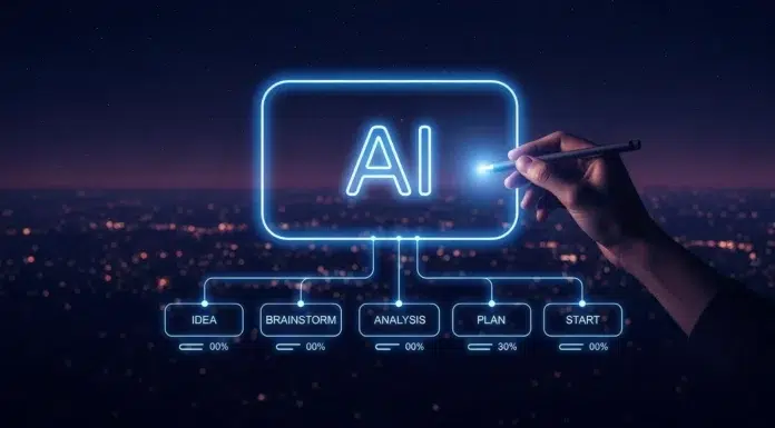 Closing the Loop: Why Traditional Review Cycles Fail in AI-First Workflows AI First Workflow for the office. Vecteezy-medium
