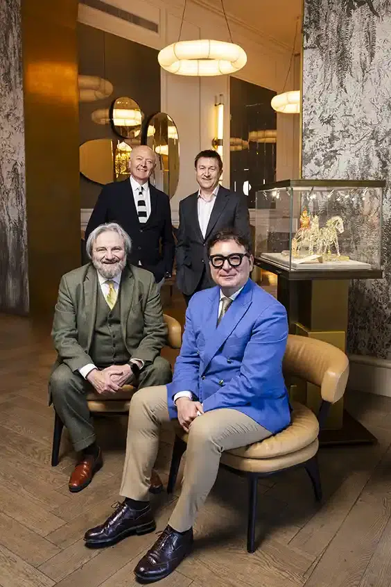 Anantara Concorso Roma 2026 - Adolfo Orsi Jr, Francesco Mennella, Giles Selves and Jeremy Jackson-Sytner Anantara Concorso Roma 2026 - Adolfo Orsi Jr, Francesco Mennella, Giles Selves and Jeremy Jackson-Sytner