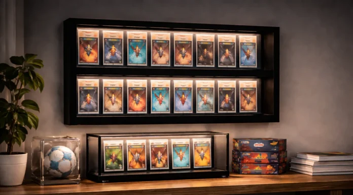 Best Card Display Case Ideas for Protecting a Valuable Collection Best Card Display Case ideas. Photo chatgpt