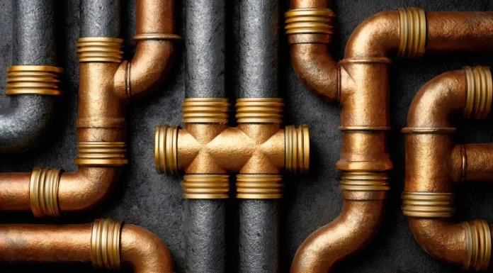 Situations When a Plumber Should Inspect Older Home Pipe Systems Copper and Brass Home Pipe System. Photo vecteezy-medium