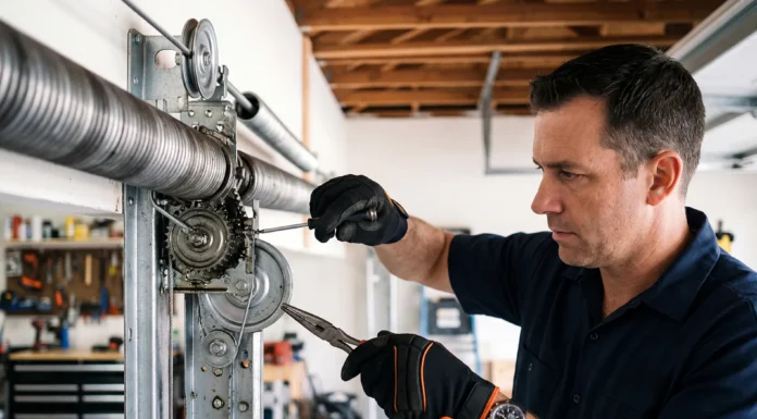 Garage Door Opener Repair Guide: Stop Failures Before They Spread Garage Door Repair Guide. Vecteezy-medium