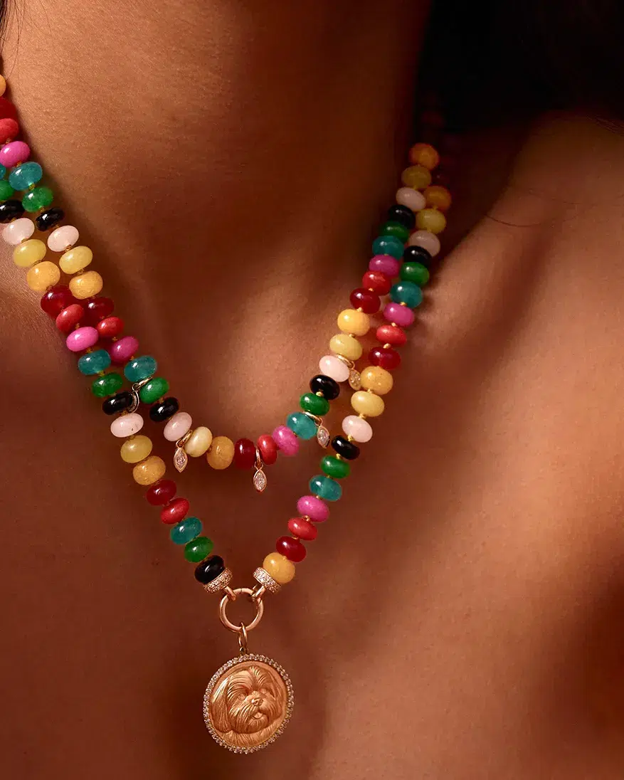 Lionheart-ShihTzu Beads-necklace Lionheart-ShihTzu Beads-necklace