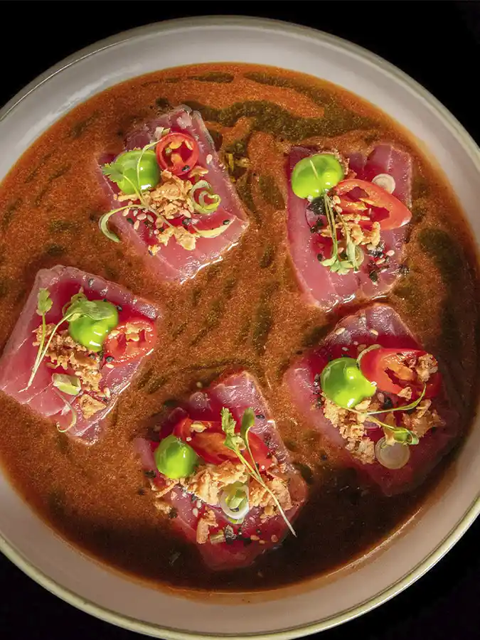 L'oscar London Restaurant dish L'oscar London Restaurant dish