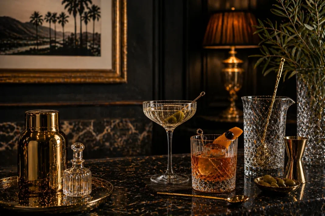 Luxury Cocktails at Home. Image by ChatGPT April 21 2026 Luxury Cocktails at Home. Image by ChatGPT April 21 2026