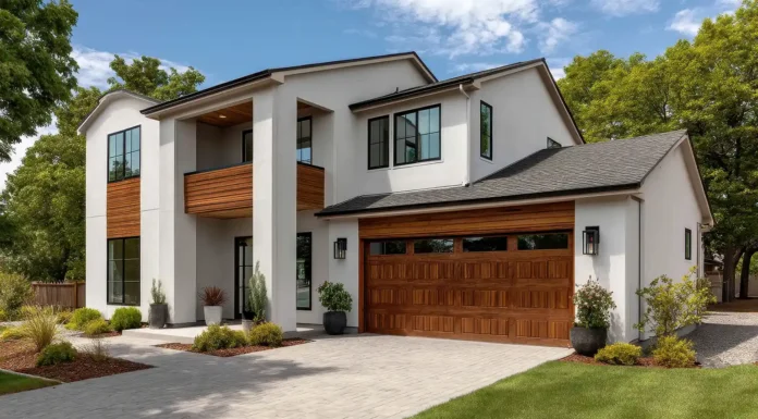 Custom Garage Doors That Elevate Curb Appeal and Value Modern Custom Garage Doors for your home. Vecteezy-medium