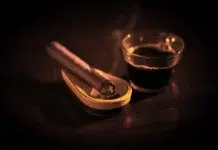 Savor the Moment: Pairing Premium Coffee With Relaxing Cigar Time at Home Nice Cigar with a premium cup of coffee. Vecteezy-medium