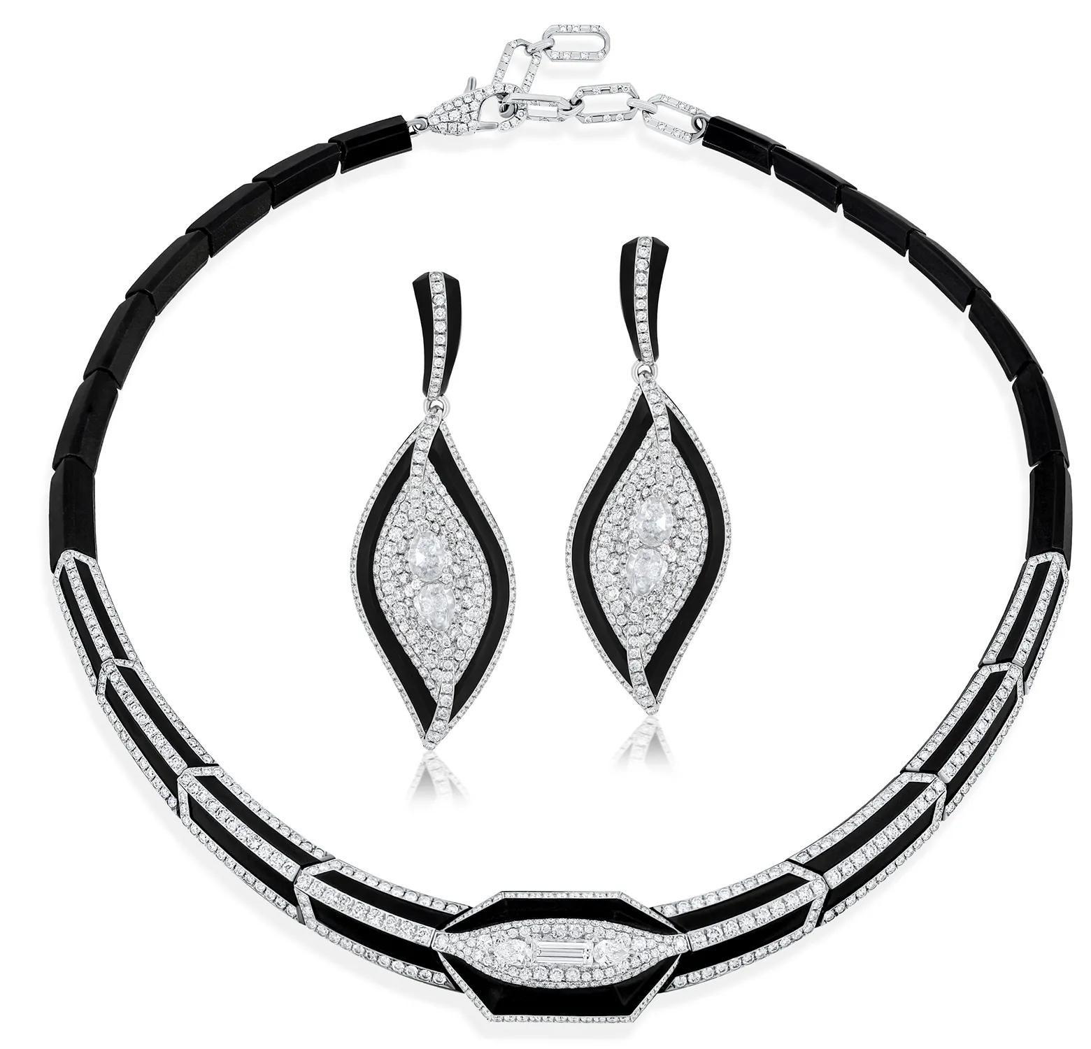 Nigaam necklace & earrings Nigaam necklace & earrings